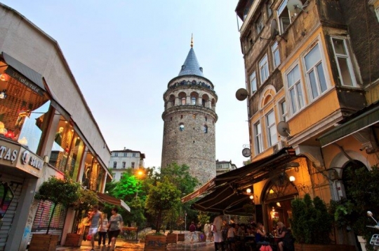 old tower in istanbul