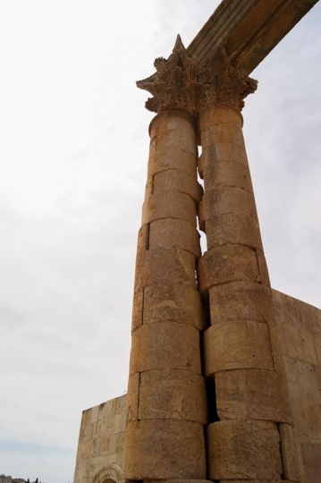 jerash the roman old city in jordan