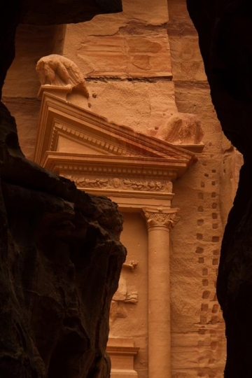 Al Khazneh or The Treasury at Petra, Jordan