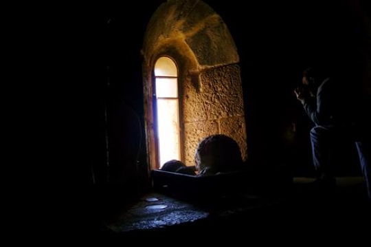 inner room in medieval ajloun 