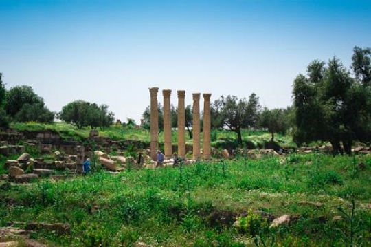 umm qais,gadara city north-west of Jordan