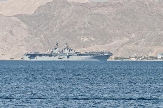 ship moored in aqaba,Jordan