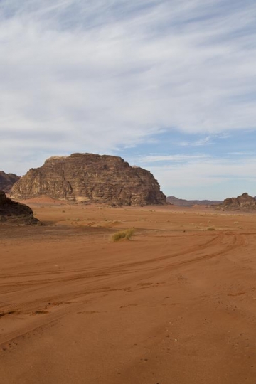 Wadi Rum desert  and mountains - Jordan