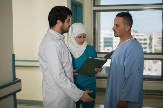 A Doctor and Patient Discussing Medical Results