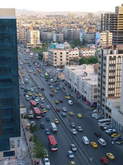 roads and transportation in damascus