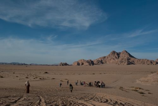 wadi rum desert landscape,jordan