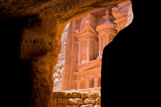 Al Khazneh or The Treasury at Petra, Jordan