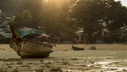 boat on the shore