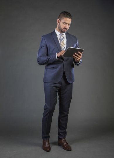 An Arab Businessman and Technology|-