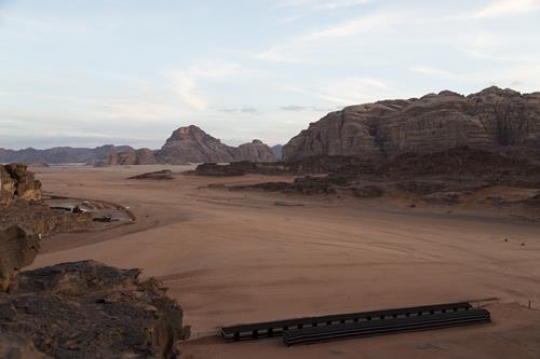 Wadi Rum desert  and mountains - Jordan