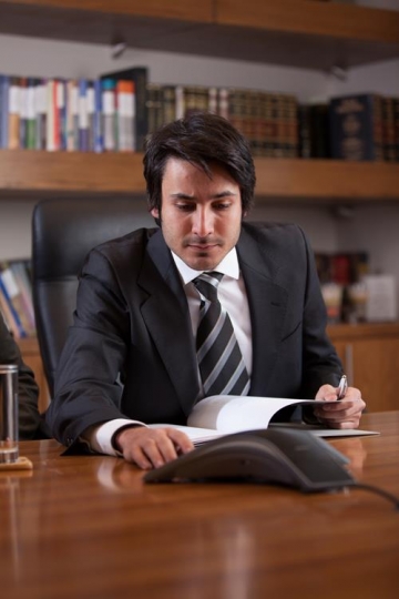 businessman working