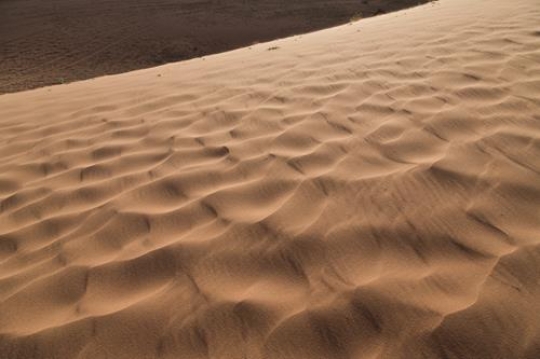 Red sandy dunes, Wadi rum, Jor