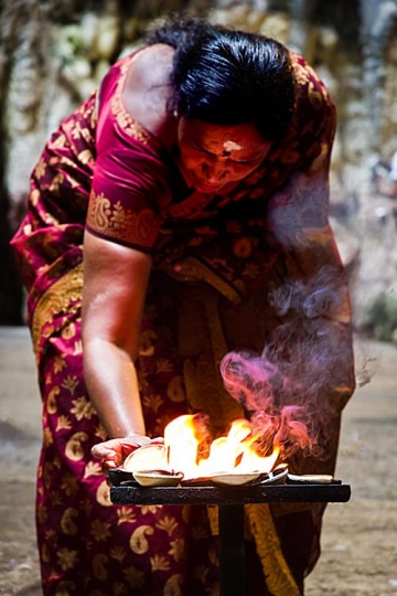 Religious rituals at batu caves,kuala-lumpur,Malaysia