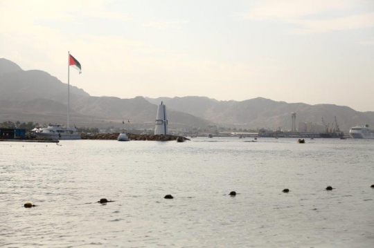 Mountains of Aqaba Red Sea
