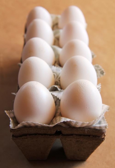 Raw eggs