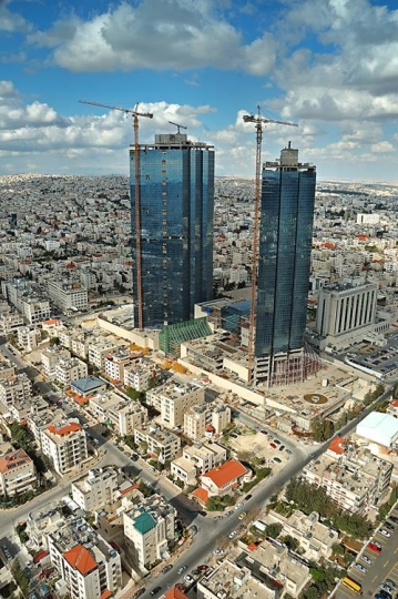 Arial View of Amman Towers