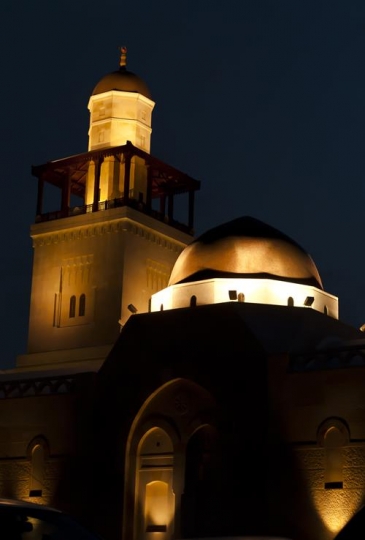 King Hussein Mosque in amman