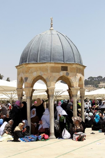 Women gathered for prayer