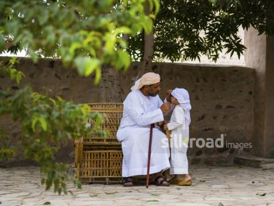 Quality time with grandfather|-