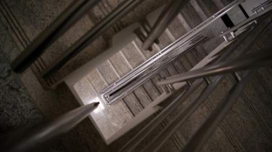 long stairs