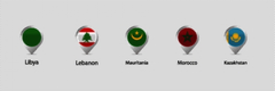 Countries flags  