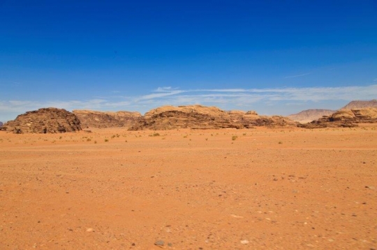 mountains in the desert