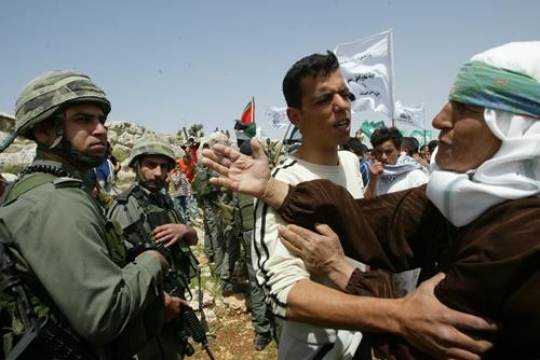 West Bank Protest