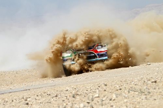 Rally Car Dust