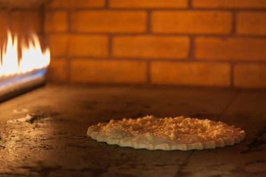 cheese manakeesh in the oven