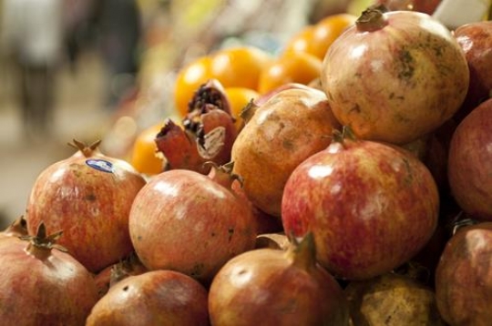 pomegranatey