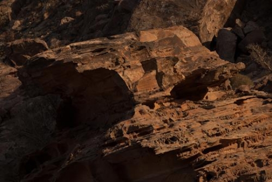 rocky mountains in the wadi rum desert,jordan