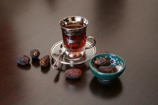 dates and tea