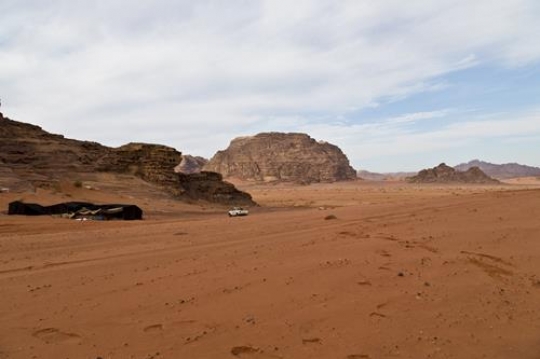 Wadi Rum desert  and mountains - Jordan
