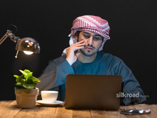 Working late