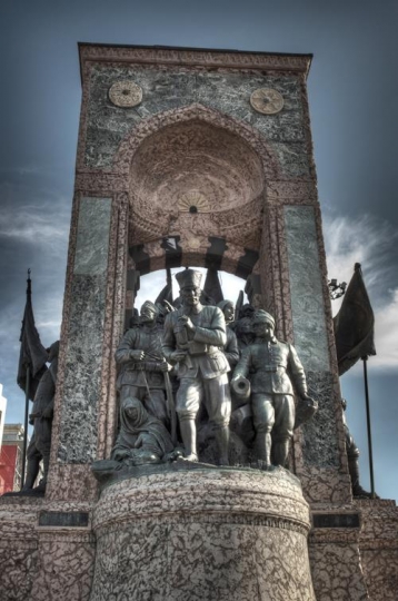 Taksim Square Statue - Istanbu