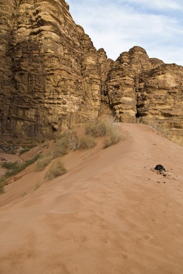 Wadi Rum desert  and mountains - Jordan