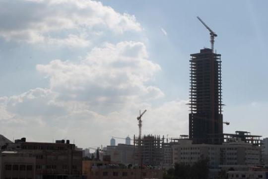 building under construction in al abdali,amman,Jordan