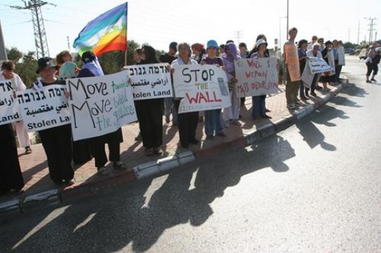 demonstration against stolen land