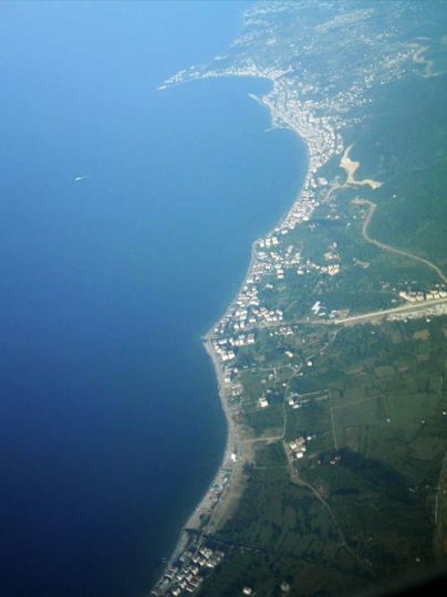 City view from sky
