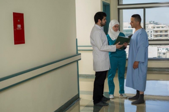A Doctor and Patient Discussing Medical Results